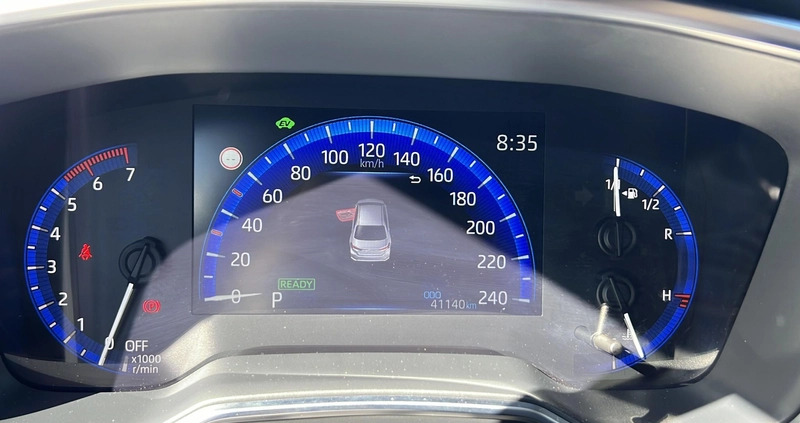 Toyota Corolla cena 103900 przebieg: 41136, rok produkcji 2022 z Tychy małe 352